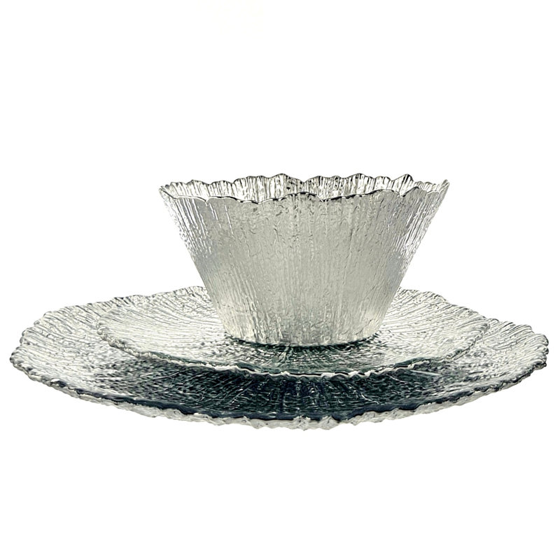 Dinnerware Set, Gold, 16