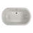 Anza™ Chromatherapy 66" x 36" Drop in Whirlpool Bathtub-40093337