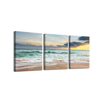 3 Piece Wrapped Canvas Print