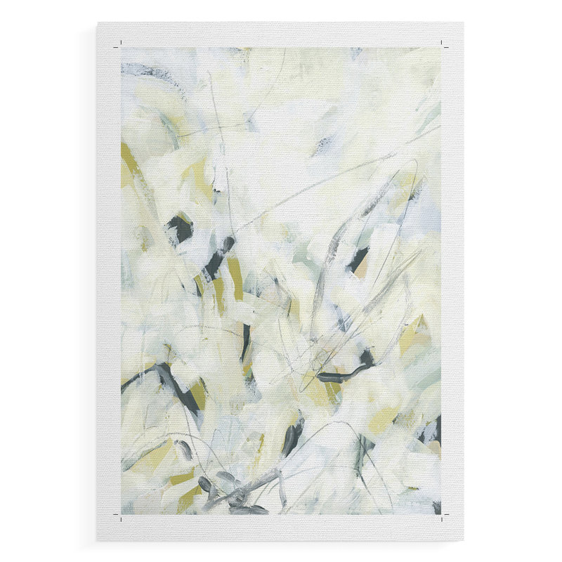 Ice Scribe I - Impression sur toile seulement - NON CADRE, H 18 po x l 12 po