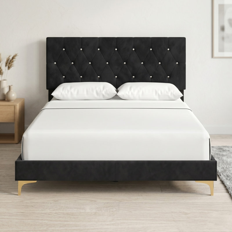 Ardiana Upholstered Standard Bed, Twin
