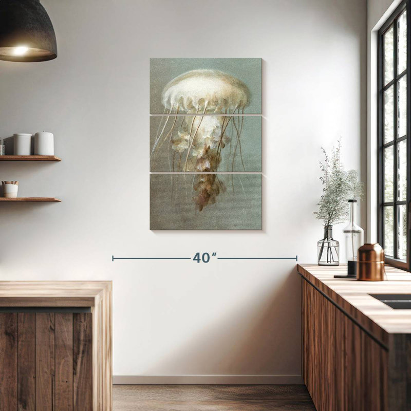 Brampt Treasures From The Sea IV, H 38 po x l 24 po