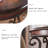 Modern Solid Wood+Metal End Table