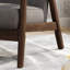 Chaise d'appoint Mid-Century moderne, fauteuil capitonné-406265978