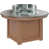 Hammered Top Bronze with Cedar Base is unavailable