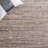 Abiodun Hand Woven Denim/Cotton Rug in Black/Beige-730786562