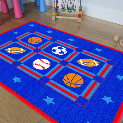 Geometric Nylon Rug
