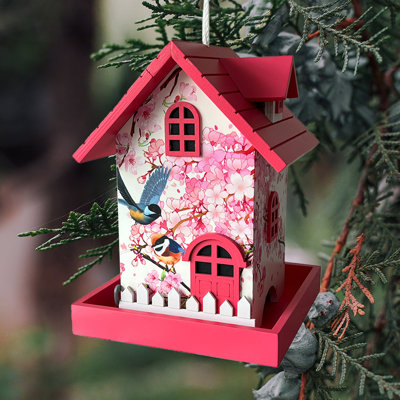 Mangeoire d'oiseaux Homestyle - chardonneret et clématite