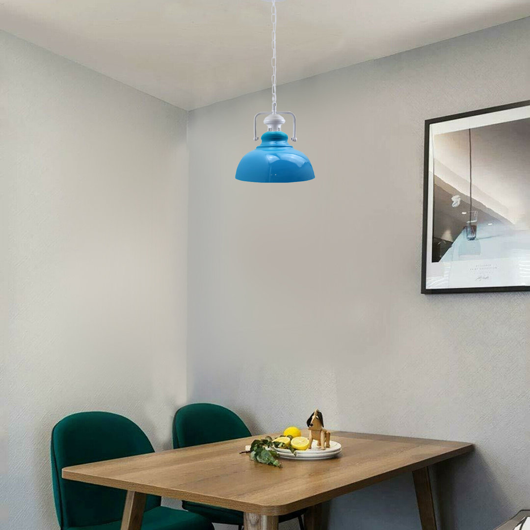 Lockett 1 - Light Satin Nickel Pendant