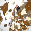 Wooden World Map - Push Pin 3D World Maps - Wooden World Map with States - Wood Wall Art-452547999-452547992