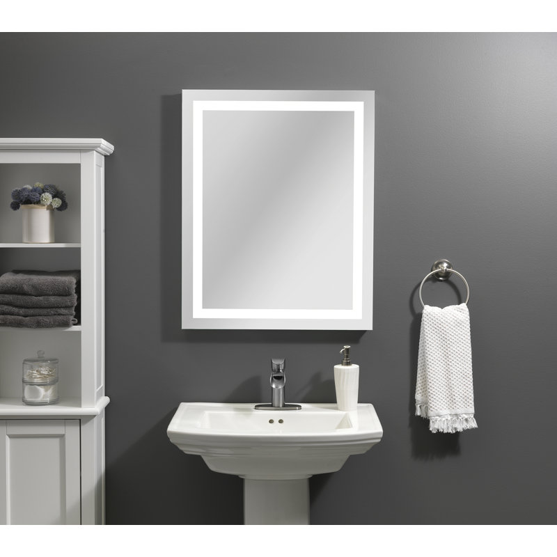 Miroir de salle de bain lumineux moderne à del Bella