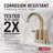Two Handle Centerset Bathroom Faucet-99674587