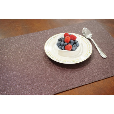 Pebble Polyester Rectangle Placemat