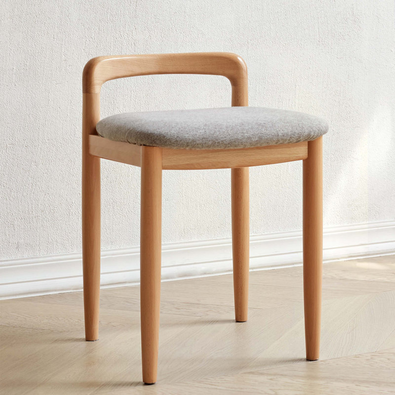 Cristiona Solid Wood Accent Stool