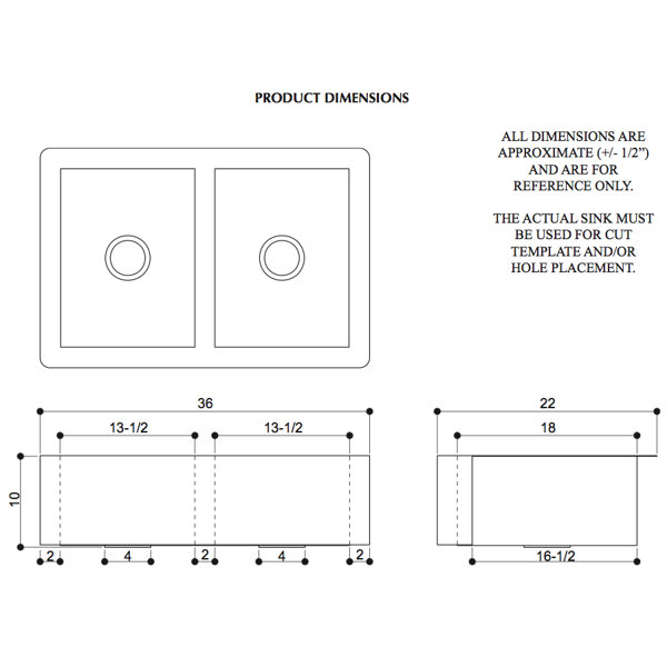 Dimensions du produit