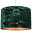 30cm Velvet Drum Lamp Shade-470159825-470159829