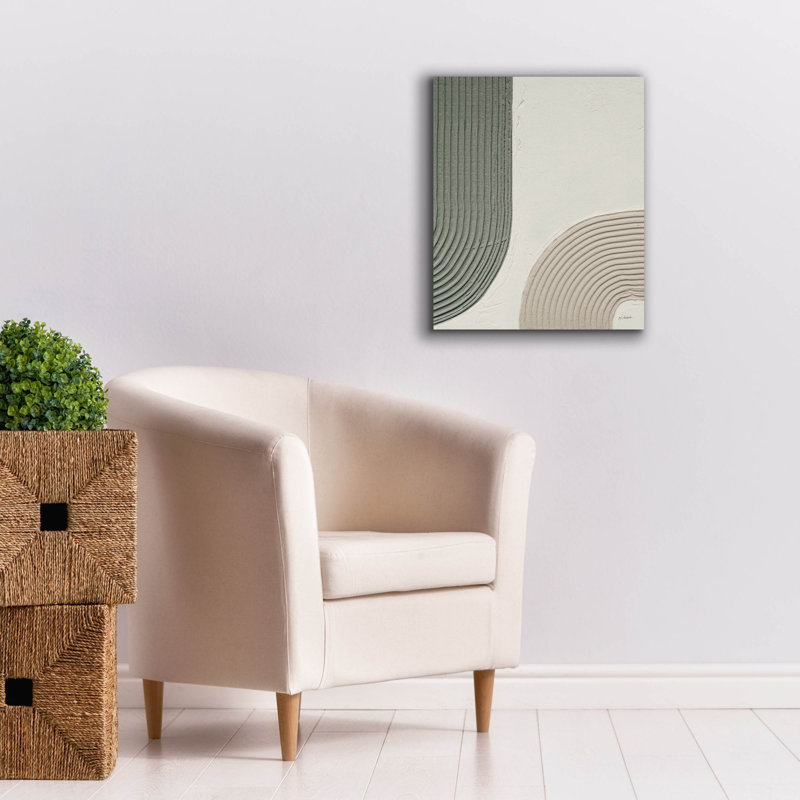 Toile épique «Embrace 3 Green C» par Mike Schick, H 24 po x l 20 po x P 0,75 po
