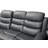 Bracyn 3 - Piece USB Vegan Leather Reclining Sectional with Sound System-338922935