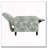 27.5" Push Back Recliner Chair Upholstered Recliner Armchair with Solid Beech Wood Legs-36614836-36614843