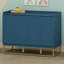 Lit escamotable avec pieds en fer-370163388