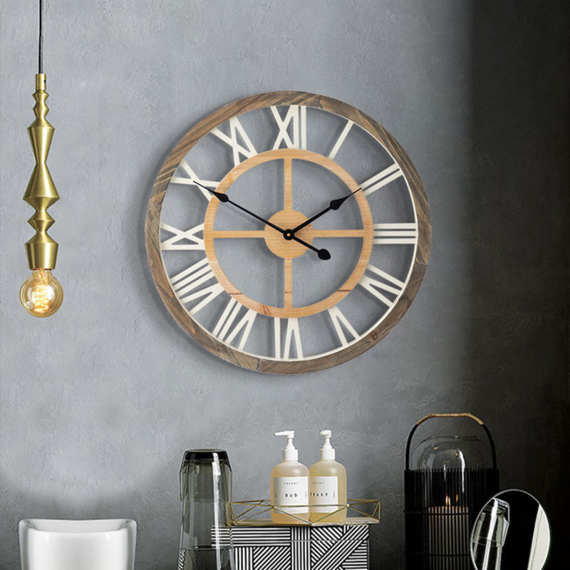 Wiggs Wood Wall Clock