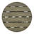 Round Wood Coffee Table In Grey, 17.57 - Inch Height, Suitable For Balcony Relaxation Outdoor Tall, Build, Fits Lounge Chairs