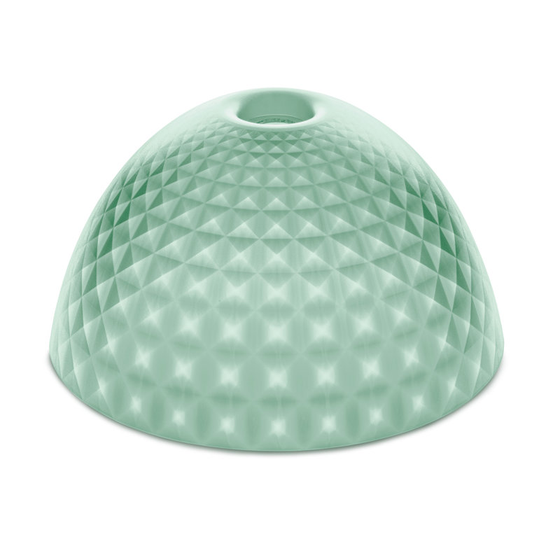 Stella 23.6cm H Plastic Bowl Pendant Shade ( Screw On ), Green