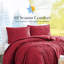 Ensemble d'édredon en duvet et microfibre texturé en jacquard texturé Southshore Fine Linens-2077113195-2077113196