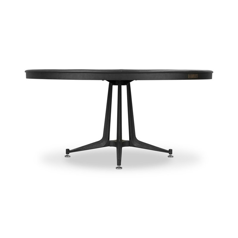 Poker Table-Smoked Oak, Ebonized Oak