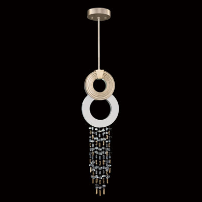 Luminaire suspendu l 10,5 po Capri