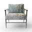 Chaise d'appoint Minimalisme Gold Forest I - rembourrée Paysages-1326198324