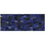 Cowhide Geometric Area Rug in Blue-1432624089