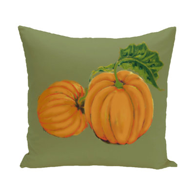  Pumpkin Patch Throw Pillow
