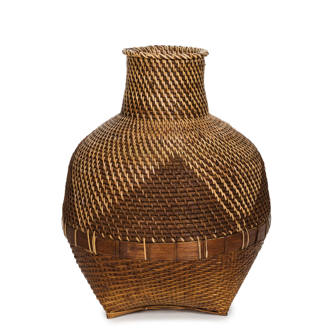 Bazar Bizar Vase brun naturel Colonial - 