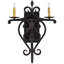 Fleur-de-lis 2 - Light Candle Wall Light
