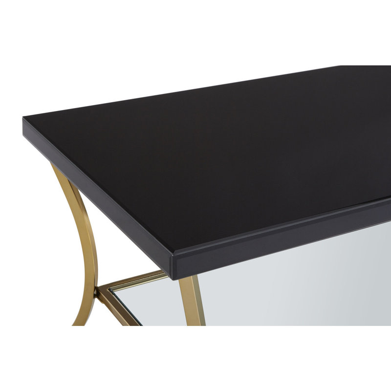 Bremond Four Leg Coffee Table, Black