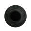 24"H Slate Black Ceramic Floor Vase