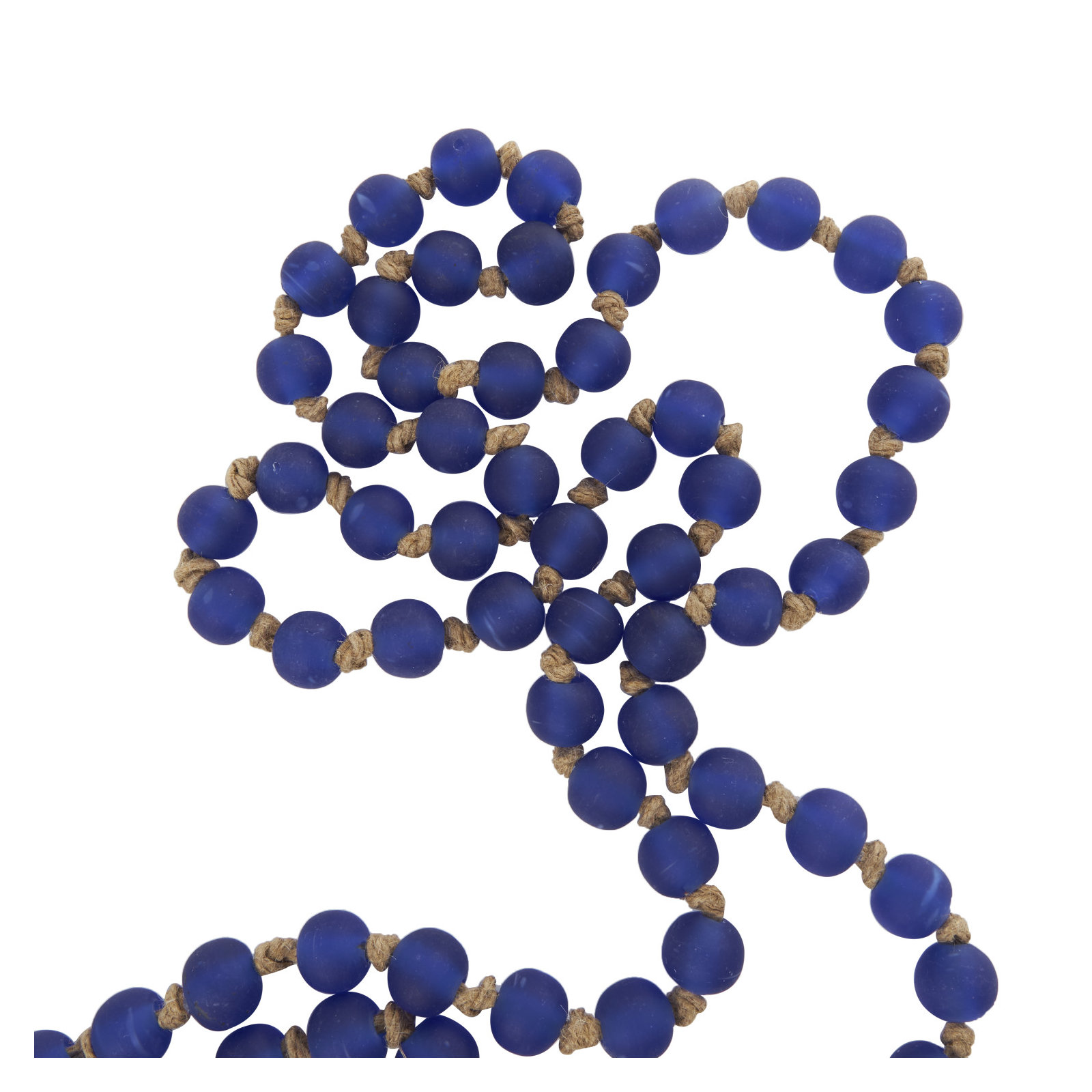 Ailey Novelty Garland, 6'11", Royal Blue