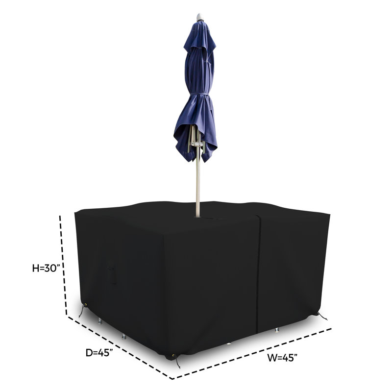 Outdoor Cover, 76.2cm H x 114.3cm W x 114.3cm D