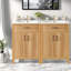 Meuble-lavabo moderne en bois avec rangement
