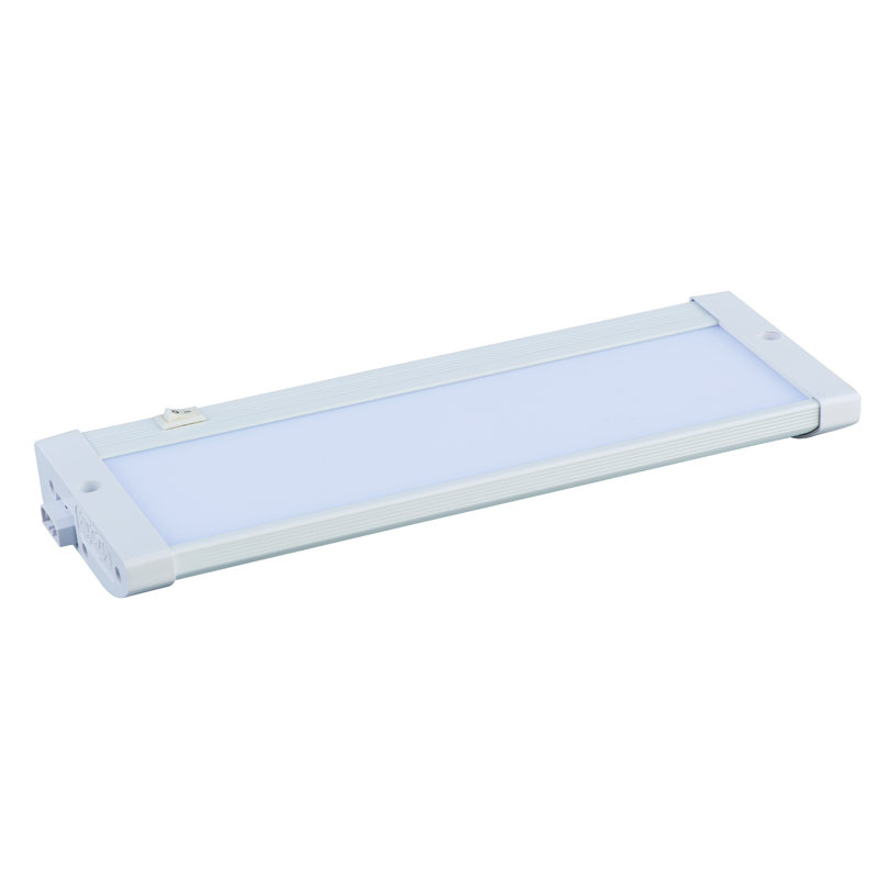 Barre d’éclairage pour dessous de meuble 10 po del CounterMax MX-L120-EL, Blanc
