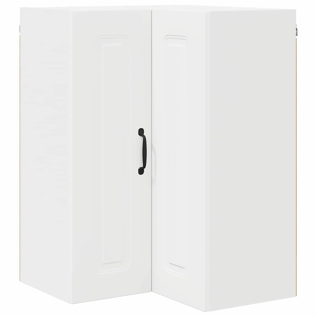 Vidaxl Kitchen Wall Cabinet With Shelf Concrete Grey 57 X 57 X 80 Cm
