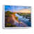 White Floater Framed