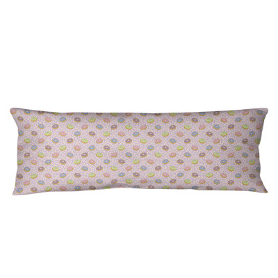 Katelyn Elizabeth Polka Dots Reversible Throw Pillow
