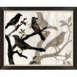 Transparent Bird And Branch 1 Painting