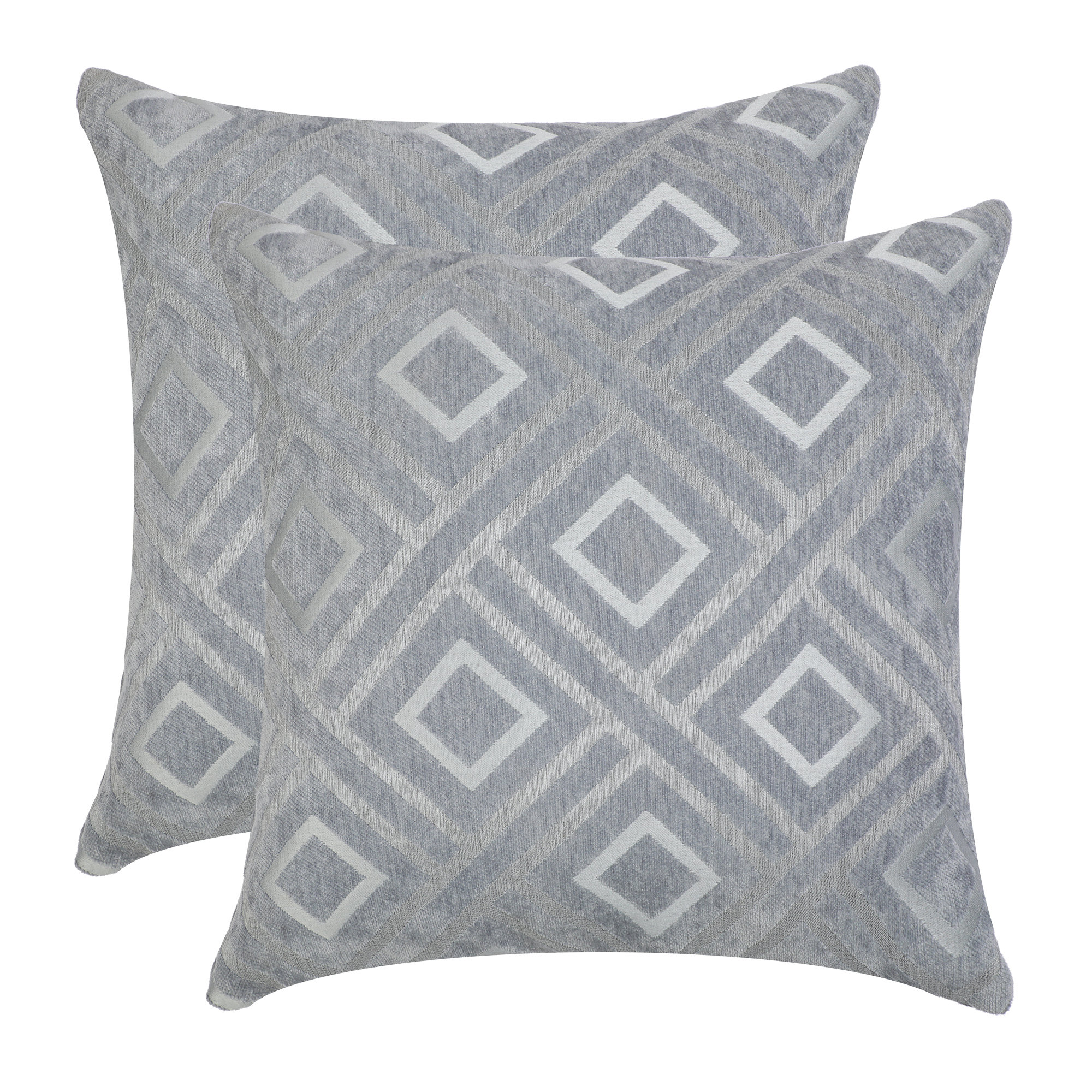 Dulce Dom Chenille Checkered 18'' Throw Pillow Cover & Reviews ...