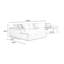 Canapé modulaire 2 pièces rembourré-354071094-354071091
