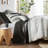 7 Piece Coastal Stripe Comforter and Quilt Bedding Set