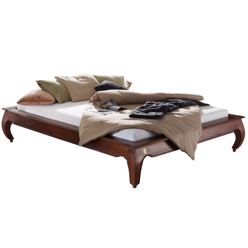Opium Solid Wood Bed, 200 x 200 cm