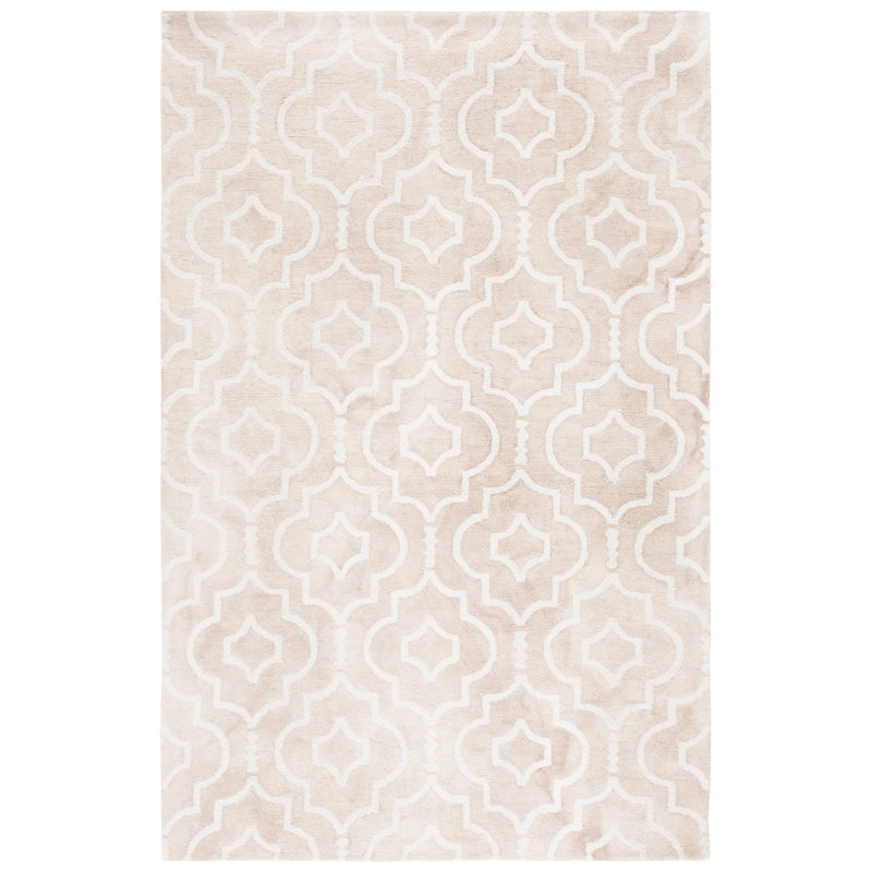 Tapis beige / ivoire Dip Dye 538, Rectangle 6 pi x 9 pi